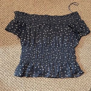 Francesca’s - off the shoulder cropped top